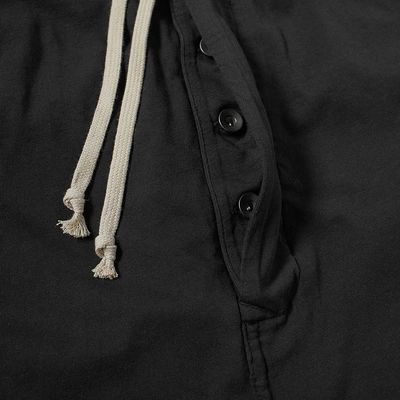 Shop Rick Owens Drkshdw Drawstring Cropped Pant In Black