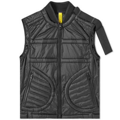 Shop Moncler Genius - 5 - Moncler Craig Green Keops Nylon Light Down Vest In Black