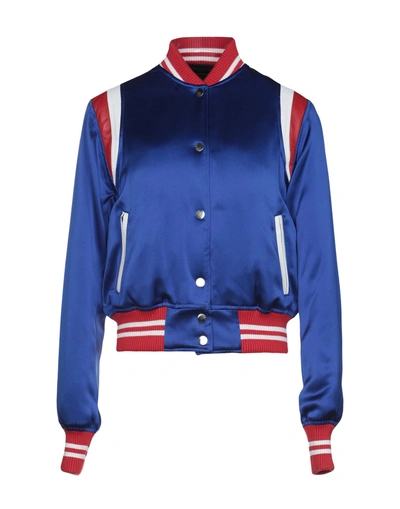 Shop Amiri Jackets In Blue