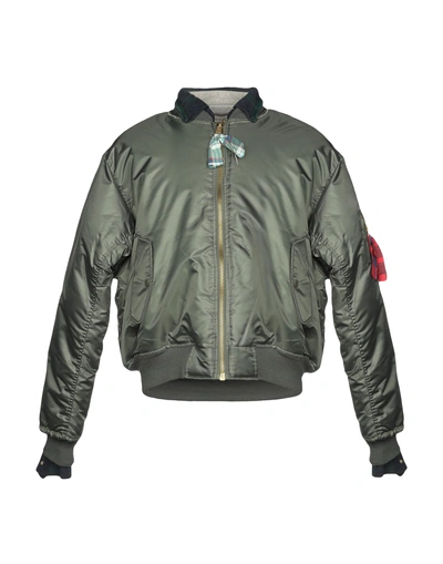 Shop The Incorporated Bomber In Military Green