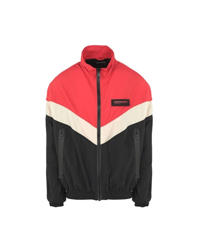 Shop Represent Bomber In Red