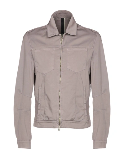 Shop Low Brand Jacket In Grey