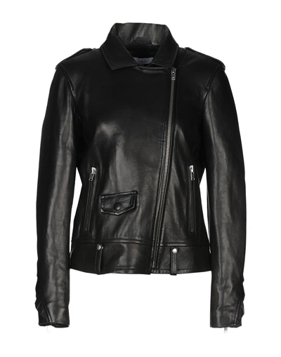 Shop Iro Biker Jacket In Black