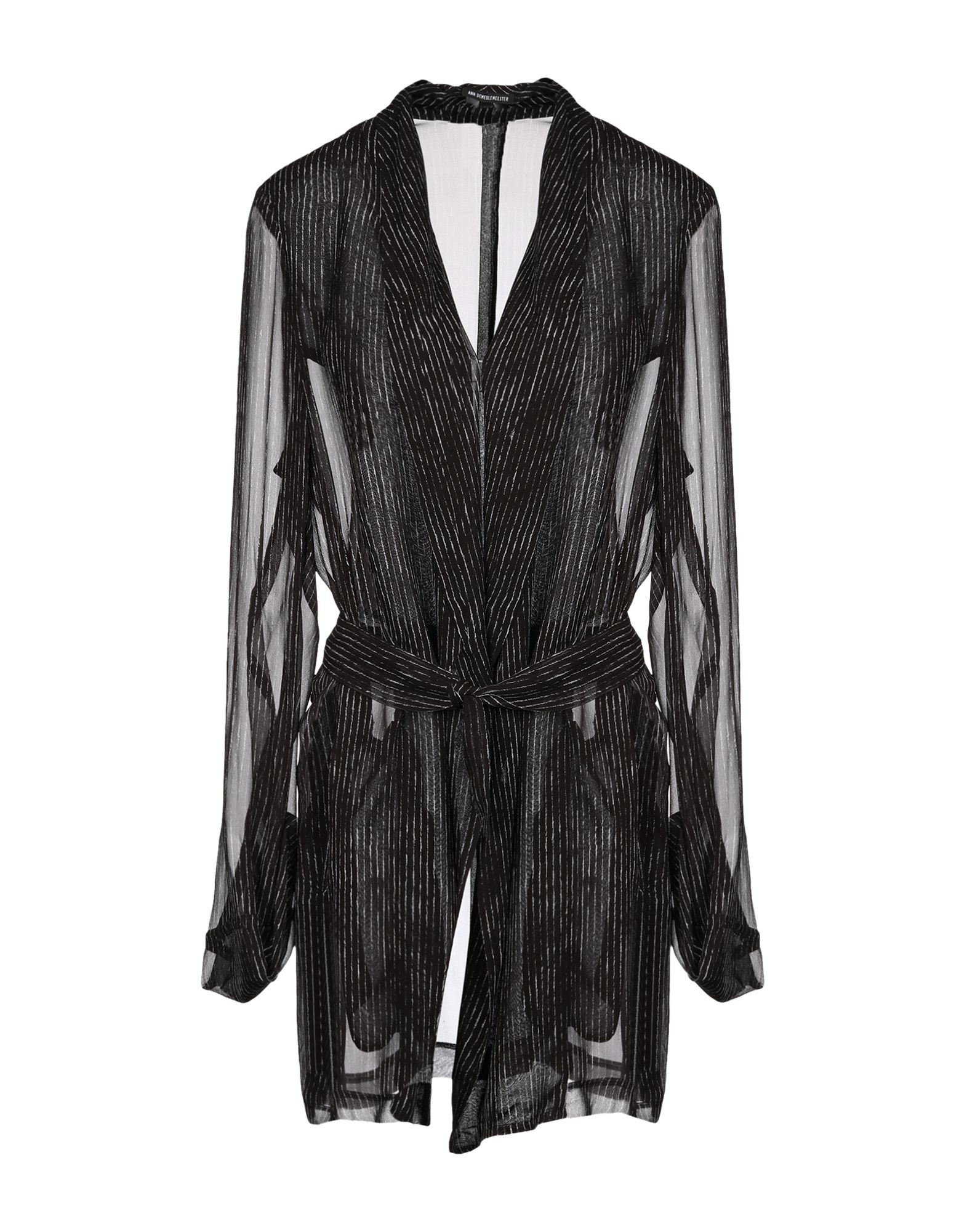 Ann Demeulemeester Full-length Jacket In Black | ModeSens