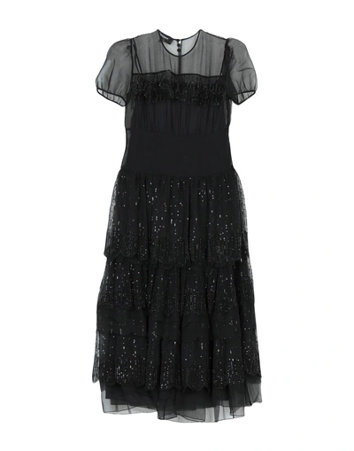 Shop Rochas Formal Dress In Black