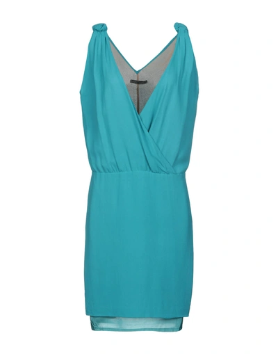 Shop Alberta Ferretti Formal Dress In Turquoise