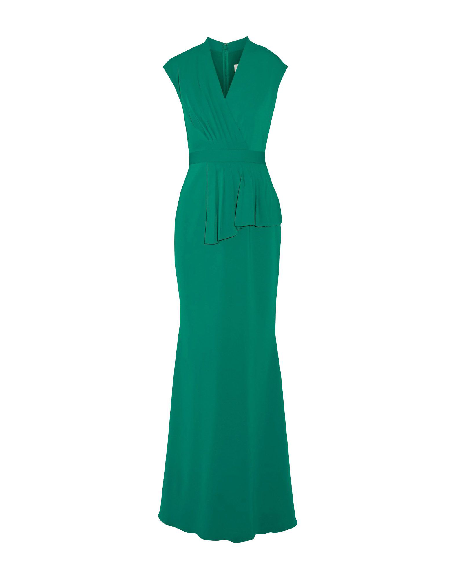 badgley mischka green dress