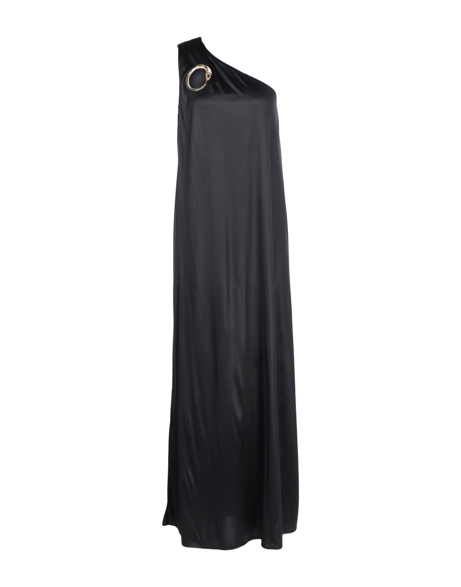 Cavalli Class Long Dress In Black | ModeSens