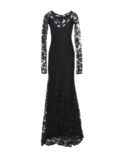 Shop Balensi Long Dress In Black