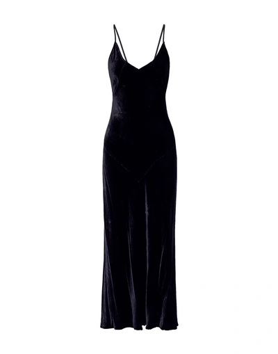 Shop Marissa Webb Long Dresses In Dark Blue