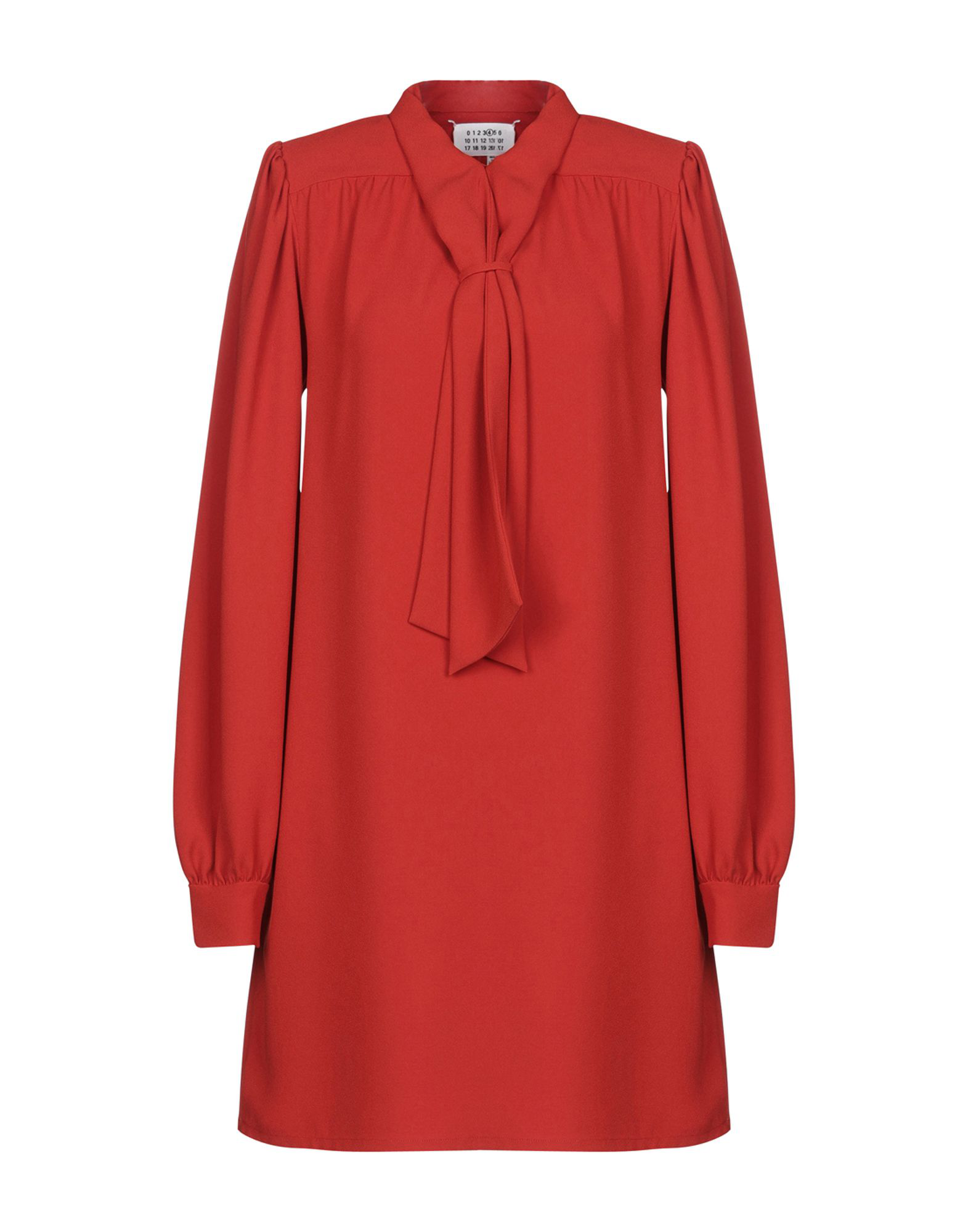 Maison Margiela Short Dress In Red | ModeSens
