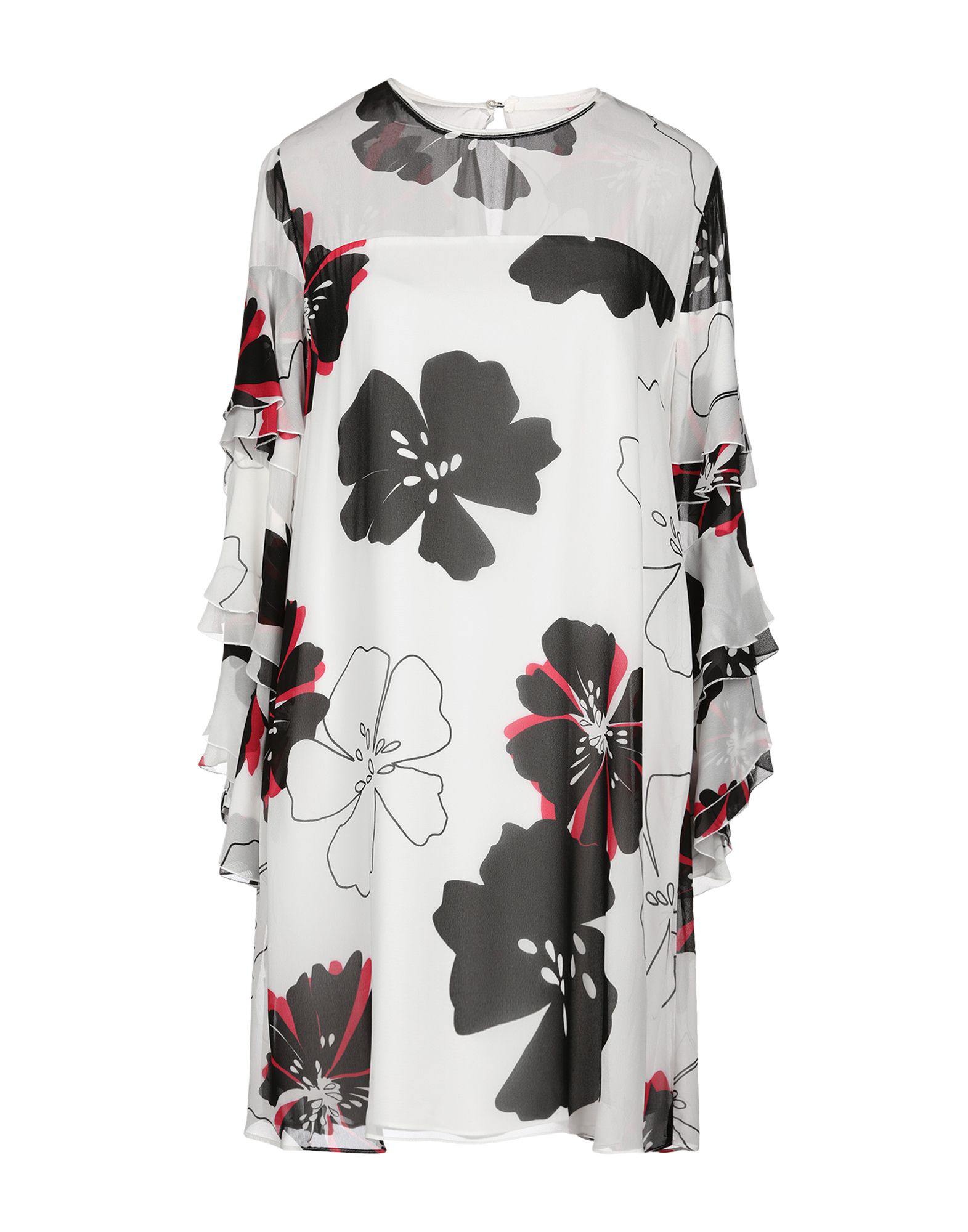 Atos Lombardini Short Dress In White ModeSens