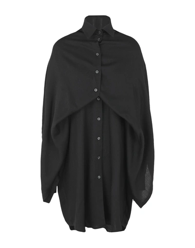 Shop Marios Shirt Dress In Black