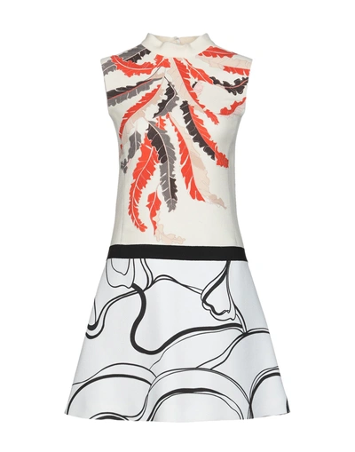 Shop Giambattista Valli Short Dress In Ivory