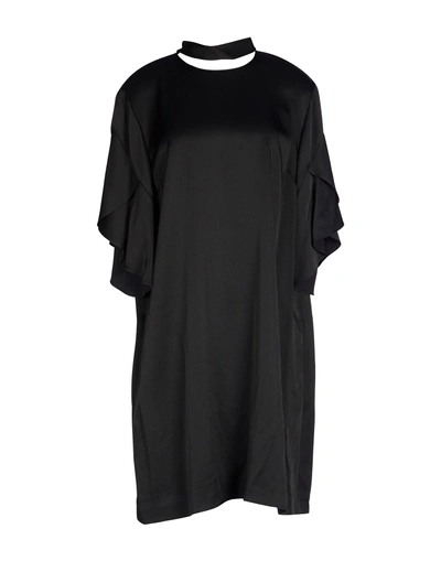 Shop Fendi Short Dresses In Black