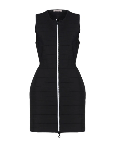 Shop Christopher Kane Short Dress In Black