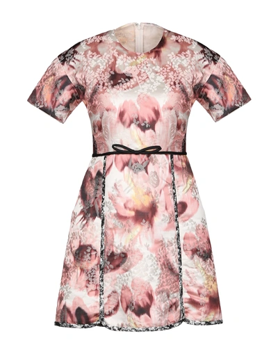 Shop Giambattista Valli Short Dress In Pastel Pink
