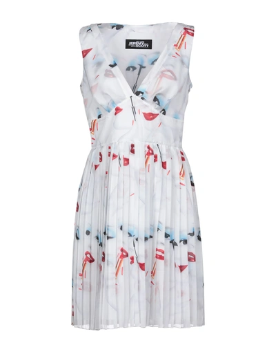 Shop Jeremy Scott Woman Short Dress White Size 2 Polyester