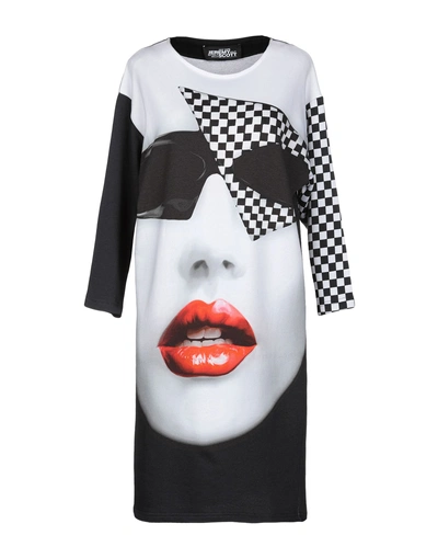 Shop Jeremy Scott Short Dress In White