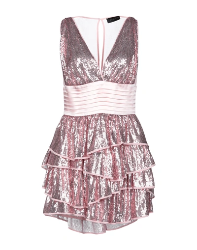 Shop Christian Pellizzari Short Dresses In Pink