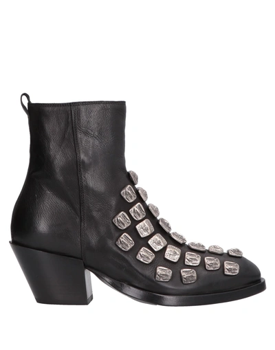 Shop Elena Iachi Ankle Boots In Black