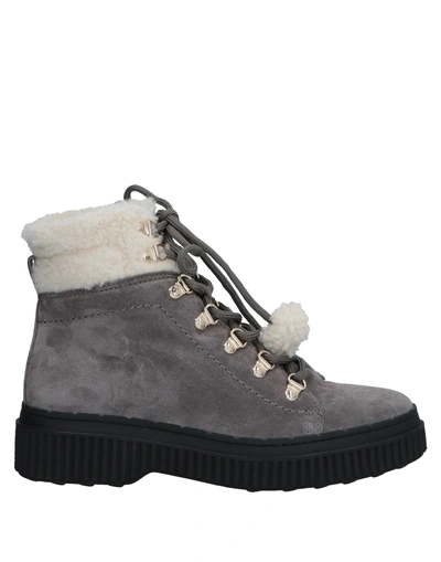Shop Tod's Ankle Boot In Grey