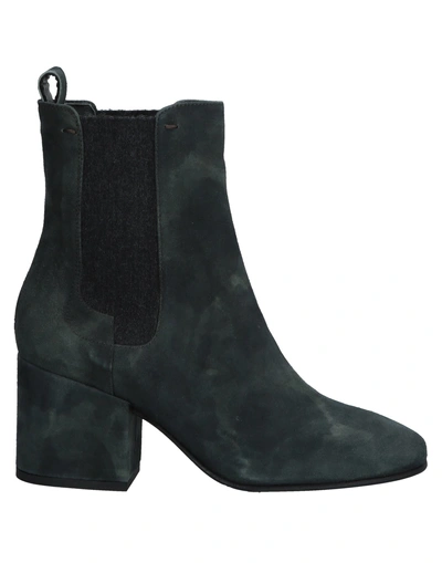 Shop Alberto Fermani Ankle Boots In Dark Green
