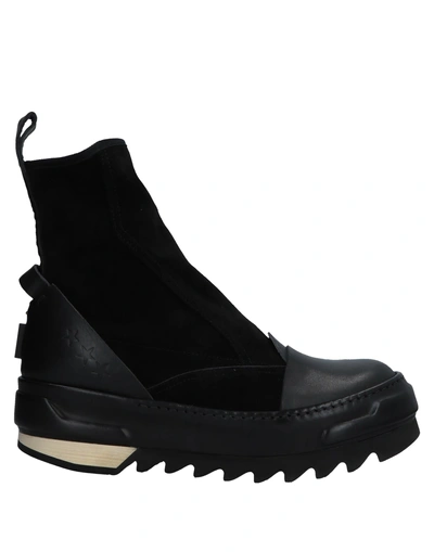 Shop Artselab Ankle Boot In Black