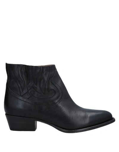 Shop Buttero Ankle Boot In Black