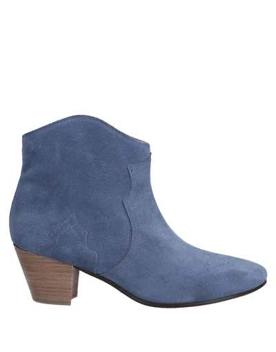 Shop Isabel Marant Ankle Boots In Light Purple