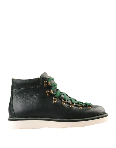 Shop Fracap Ankle Boot In Dark Green