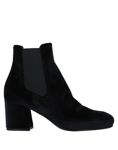 Shop Le Silla Ankle Boots In Black