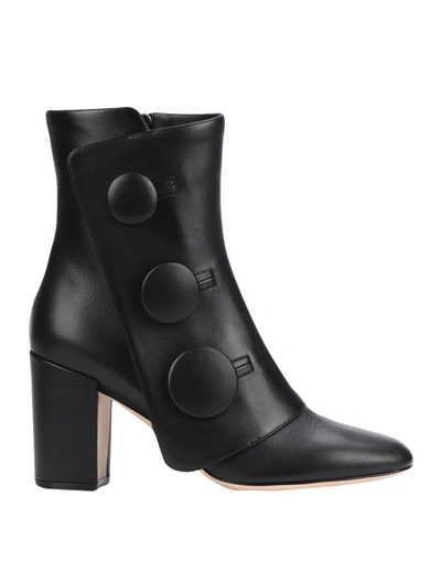 Shop Rodo Woman Ankle Boots Black Size 11 Calfskin