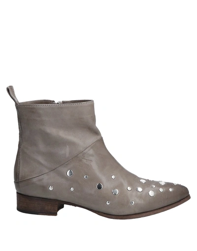 Shop Alberto Fermani Ankle Boot In Dove Grey