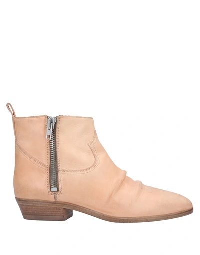 Shop Golden Goose Ankle Boot In Pale Pink