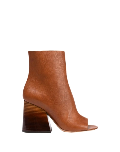 Shop Maison Margiela Ankle Boot In Brown