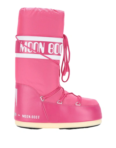 Shop Moon Boot Nylon Woman Boot Light Purple Size 8-9.5 Textile Fibers