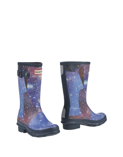 Shop Hunter Boots In Blue