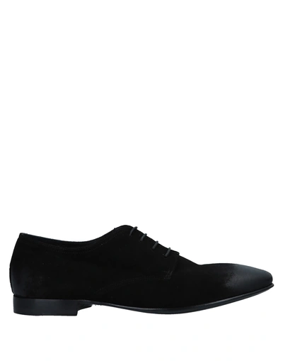 Shop Alexander Hotto Laced Shoes In Black