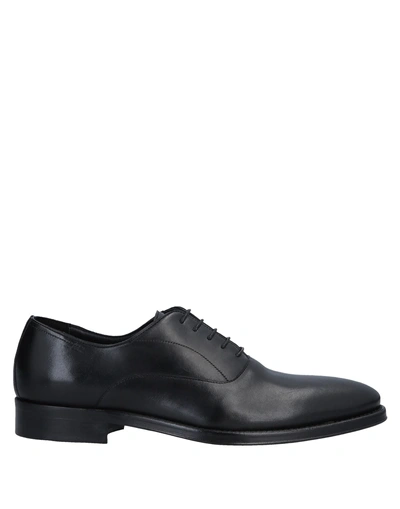 Shop Brian Dales Man Lace-up Shoes Black Size 9 Soft Leather