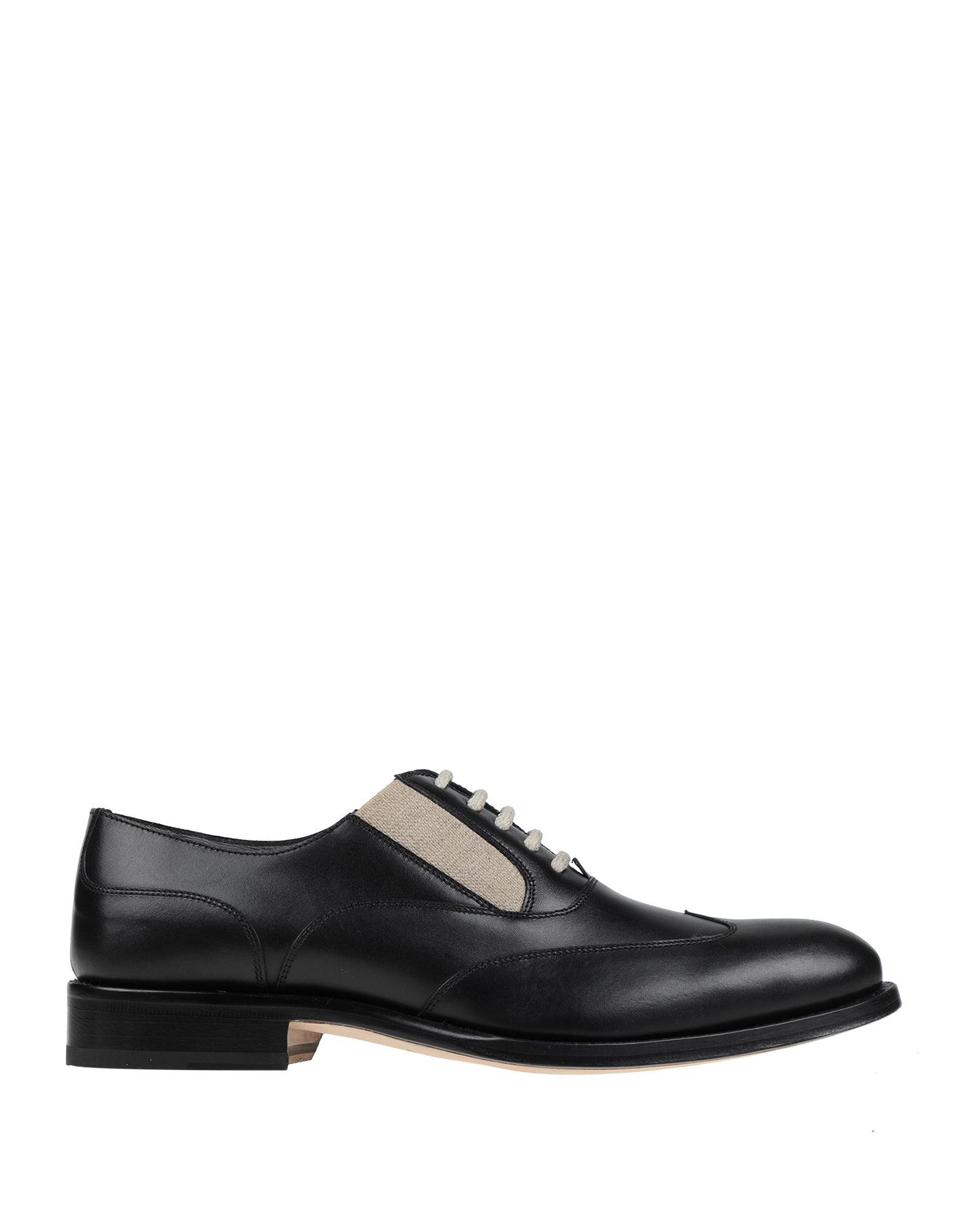 Pollini Laced Shoes In Black | ModeSens