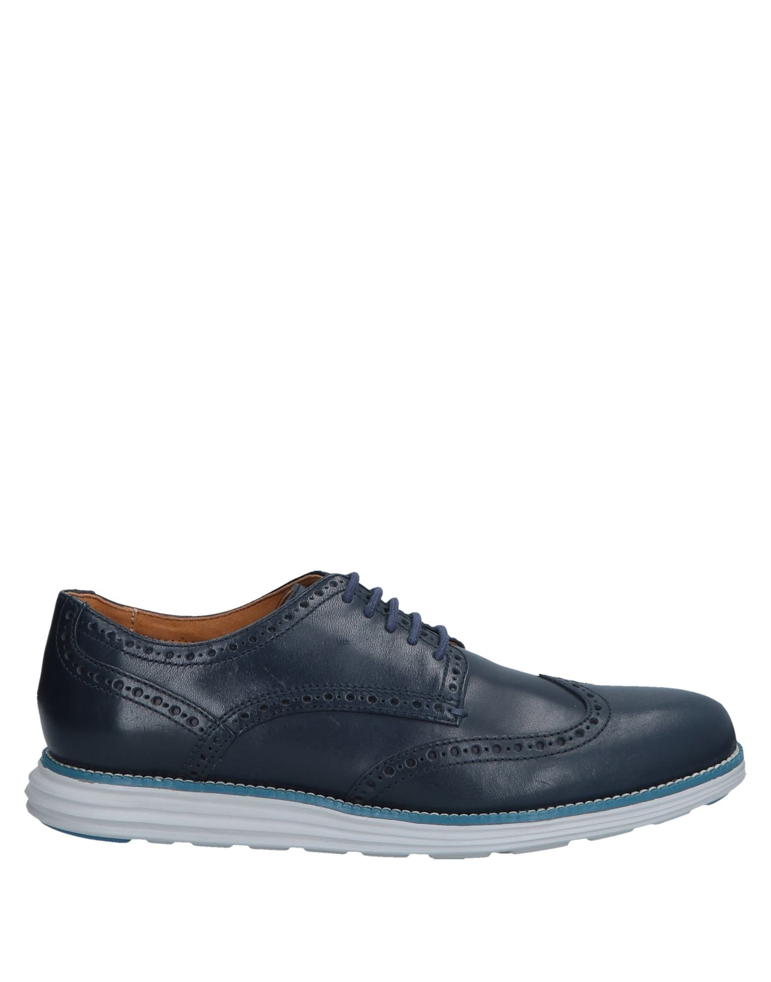 Cole Haan Laced Shoes In Dark Blue | ModeSens