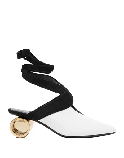Shop Jw Anderson Mules In White