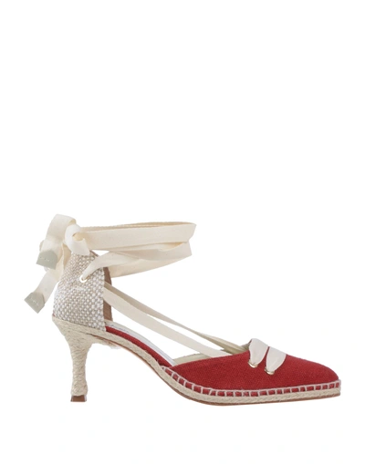 Shop Castañer By Manolo Blahnik Pump In Red