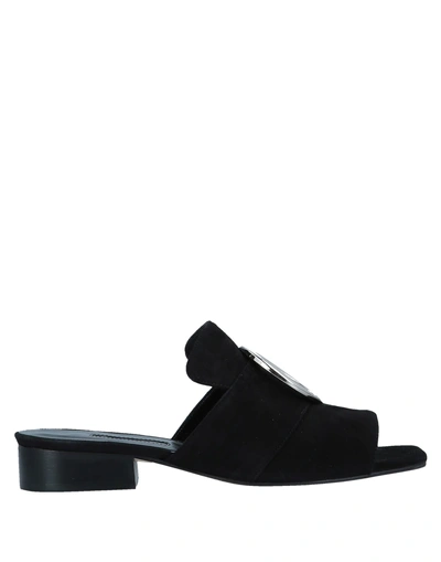 Dorateymur 25mm Harput Suede Slide Sandals In Black