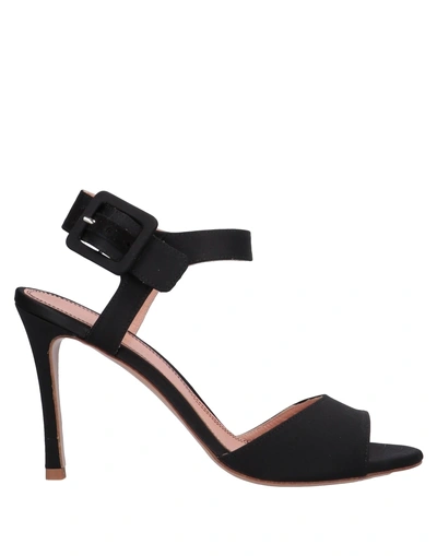 Shop Liviana Conti Sandals In Black