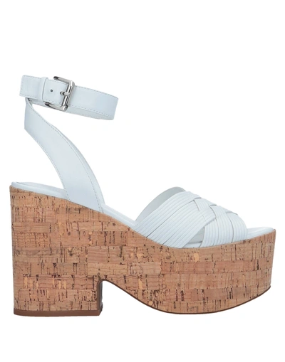 Shop Sigerson Morrison Sandals In White
