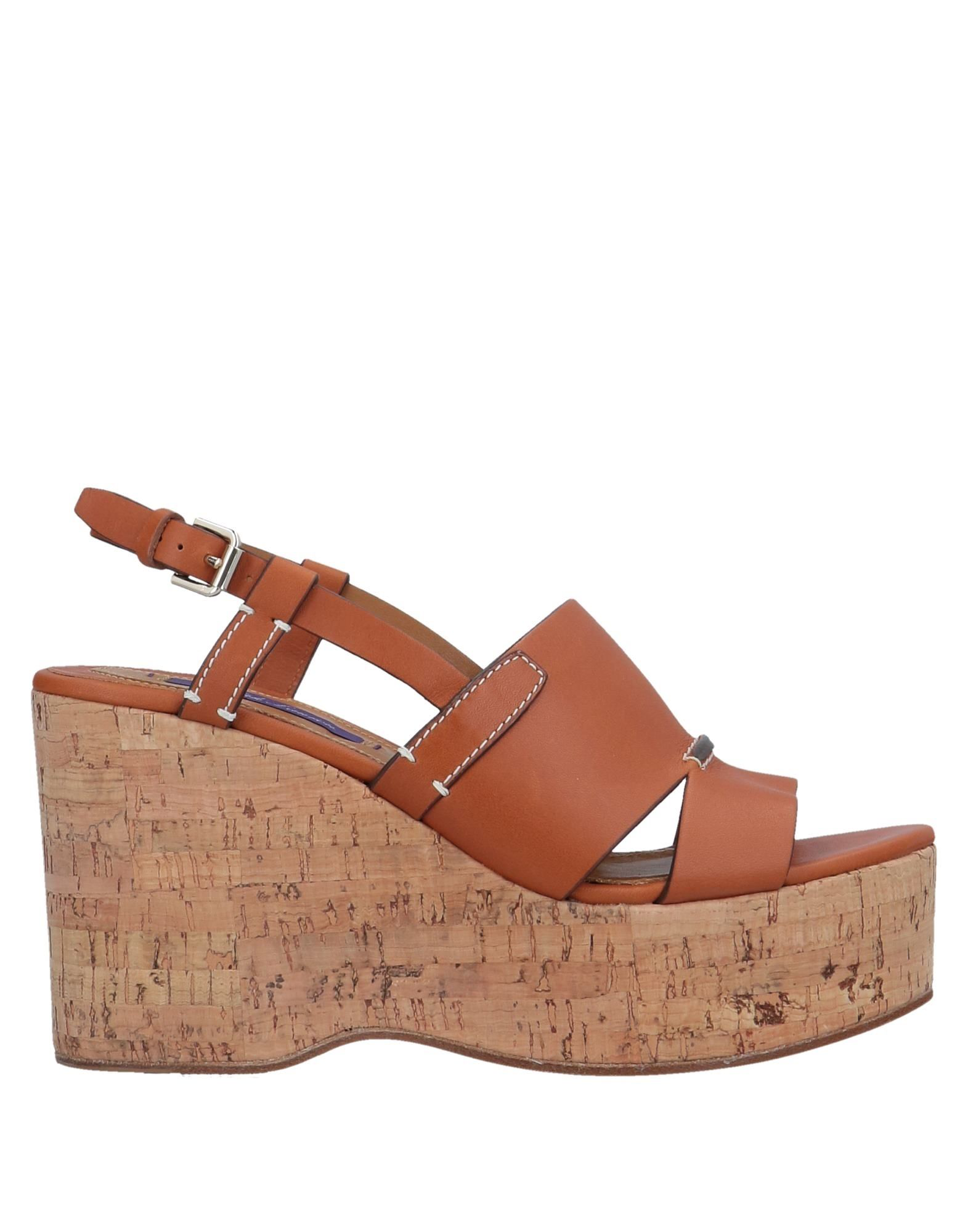 ralph lauren tan sandals