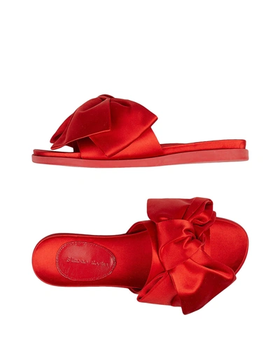Shop Simone Rocha Sandals In Red