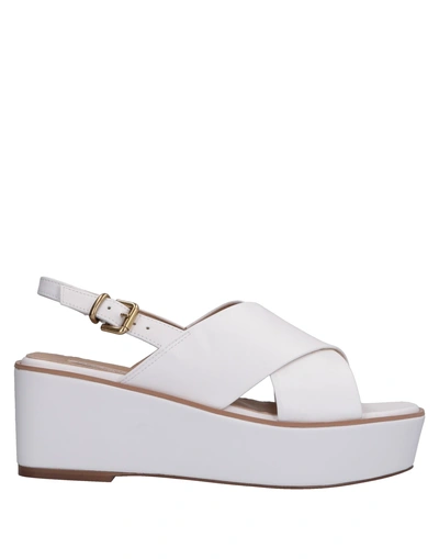 Shop Fabio Rusconi Sandals In White